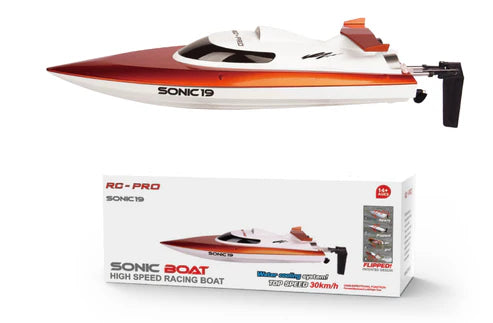 RC PRO SONIC 19 HIGH-SPEED BRUSHED BOAT Ready To Run