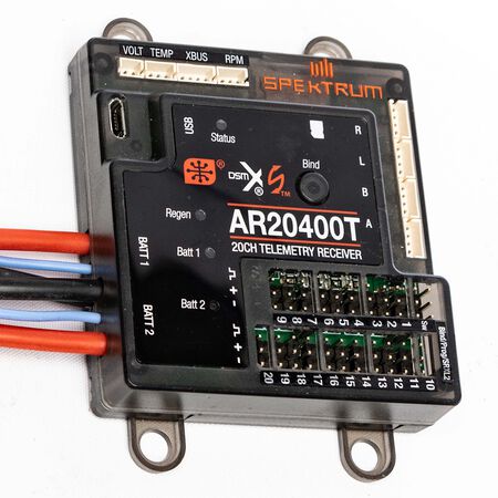 Spektrum  - AR20400T 20-Channel PowerSafe Telemetry Receiver