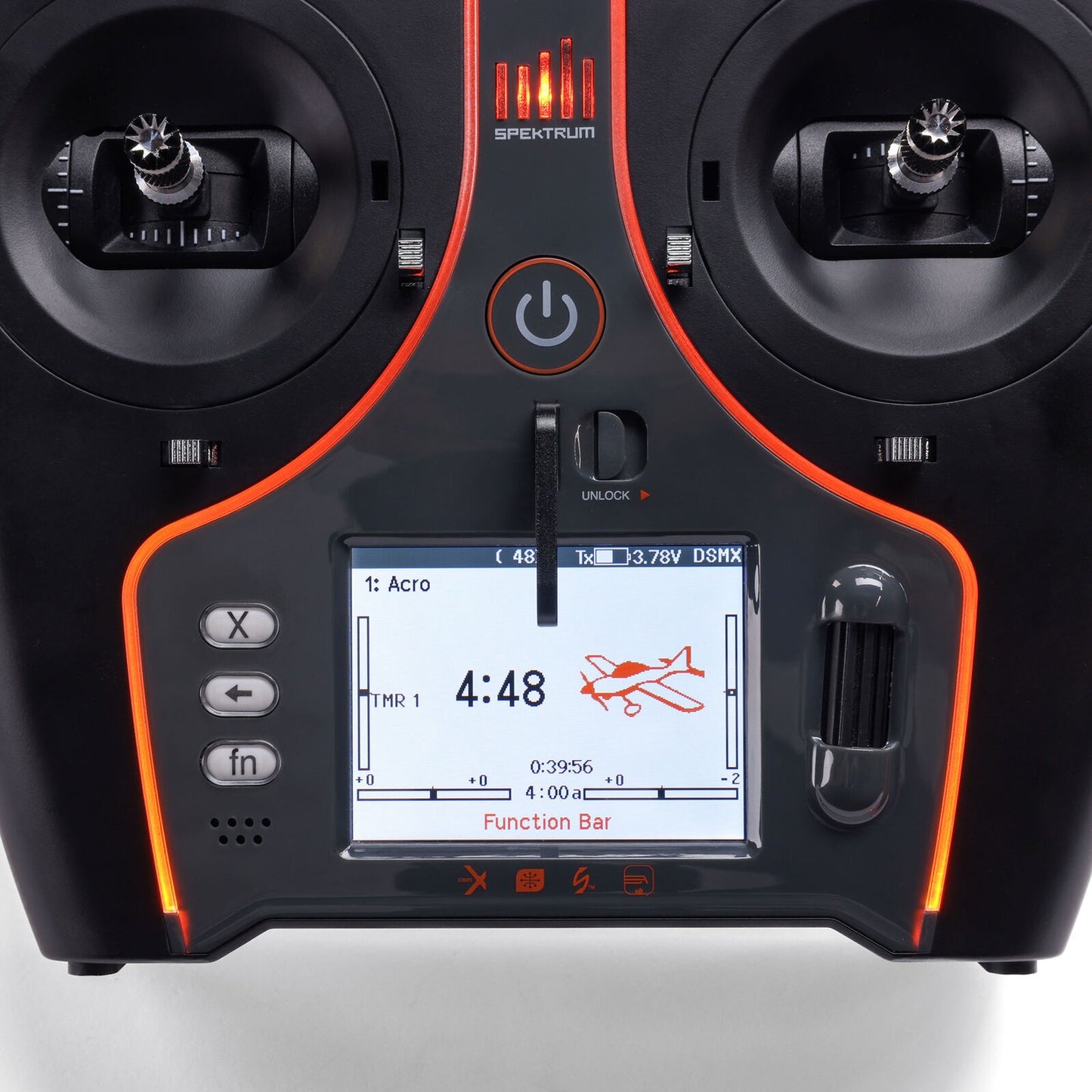 Spektrum - NX7e+ 14-Channel DSMX (Transmitter Only) Black Edition