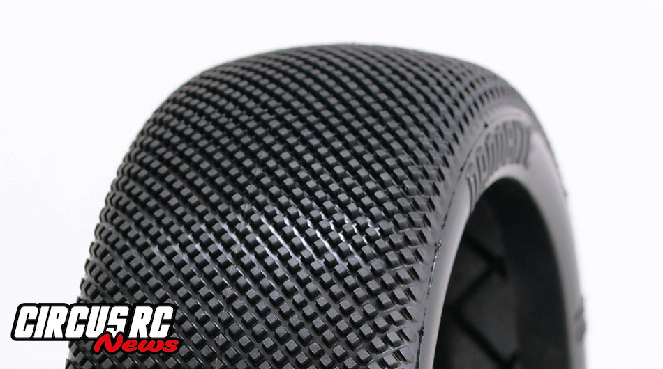 Sweep Racing Nanobite 4pc tire set. for 8th Buggy