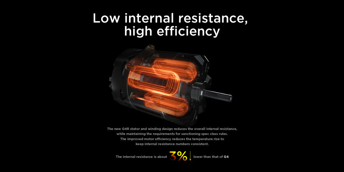 Hobbywing Xerun V10 G4R Competition Stock Brushless Motor (ROAR)