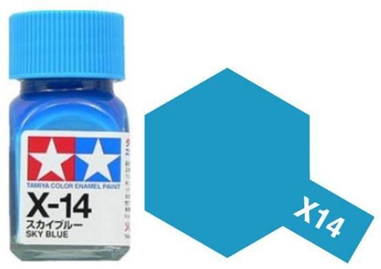 Tamiya Enamel Paint EX-14 Sky Blue