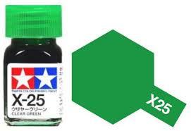 Tamiya Enamel Paint EX-25 Clear Green
