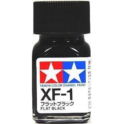 Tamiya Enamel Paint XF-1 Flat Black