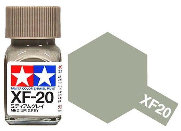 Tamiya Enamel Paint XF-20 Medium Grey