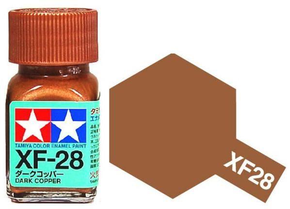 Tamiya Enamel Paint XF-28 Dark Copper