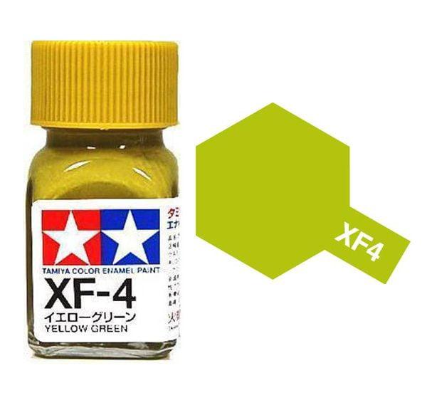 Tamiya Enamel Paint XF-4 Yellow Green