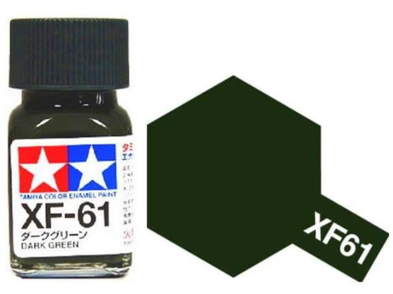 Tamiya Enamel Paint XF-61 Dark Green