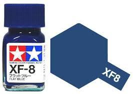 Tamiya Enamel Paint XF-8 Flat Blue