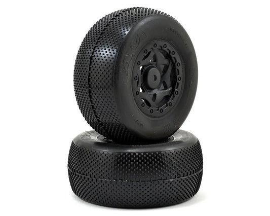AKA Gridiron II Wide SC Pre-Mounted Tires (Super Soft) (2)