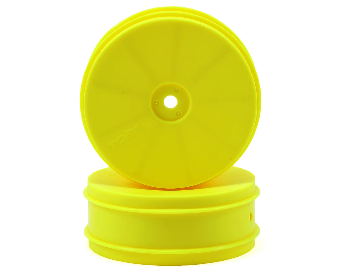 AKA 12mm Hex "EVO" Front Wheels (2) (B6/RB6) (Yellow)
