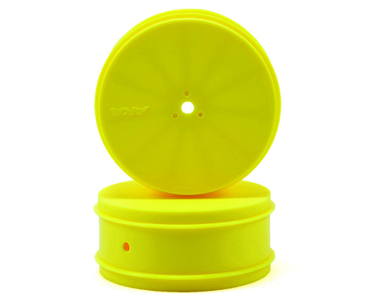 AKA 12mm Hex "EVO" 4WD Front Wheels (2) (22-4/D413) (Yellow)