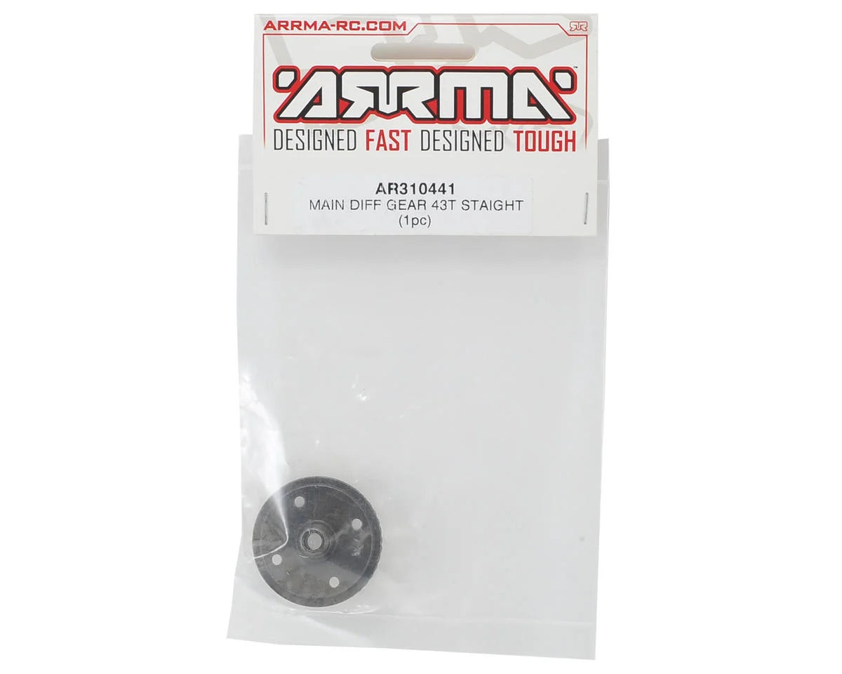 Arrma Straight Cut Differential Gear (43T)