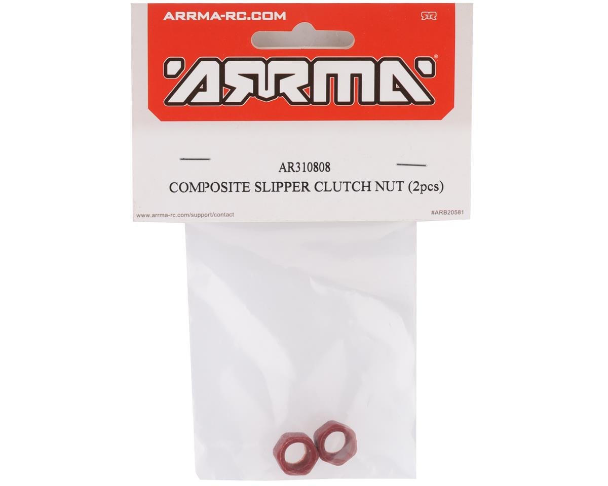 Arrma 4x4 Composite Slipper Clutch Nut (2)