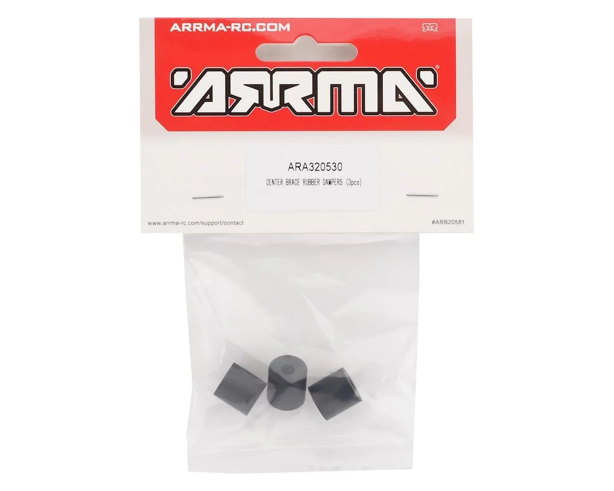 Arrma 4S BLX Center Brace Rubber Dampers (3)
