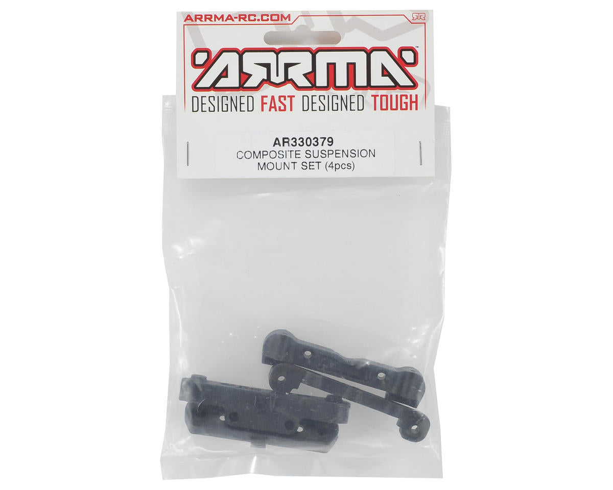 Arrma Composite Suspension Mount Set (4)
