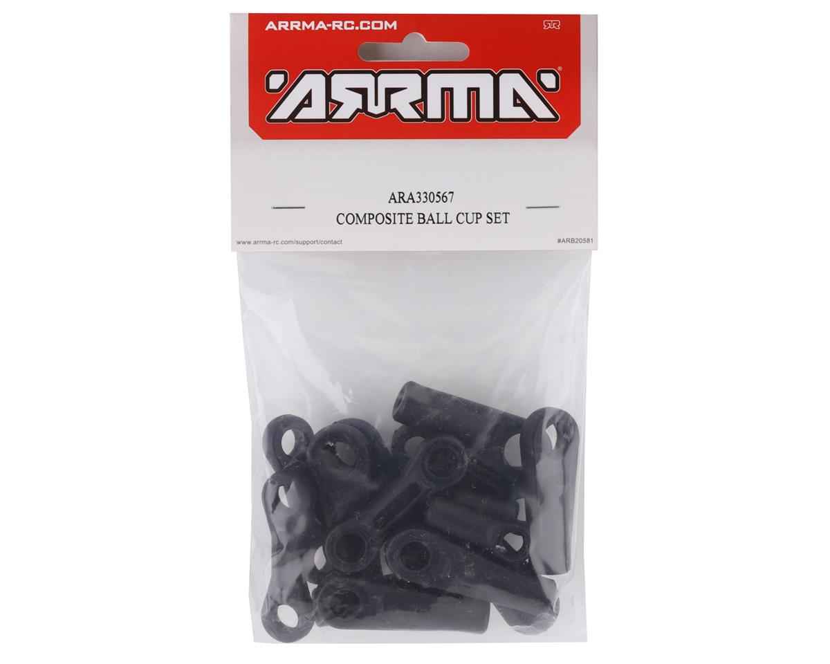 Arrma 8S BLX Composite Ball Cup Set