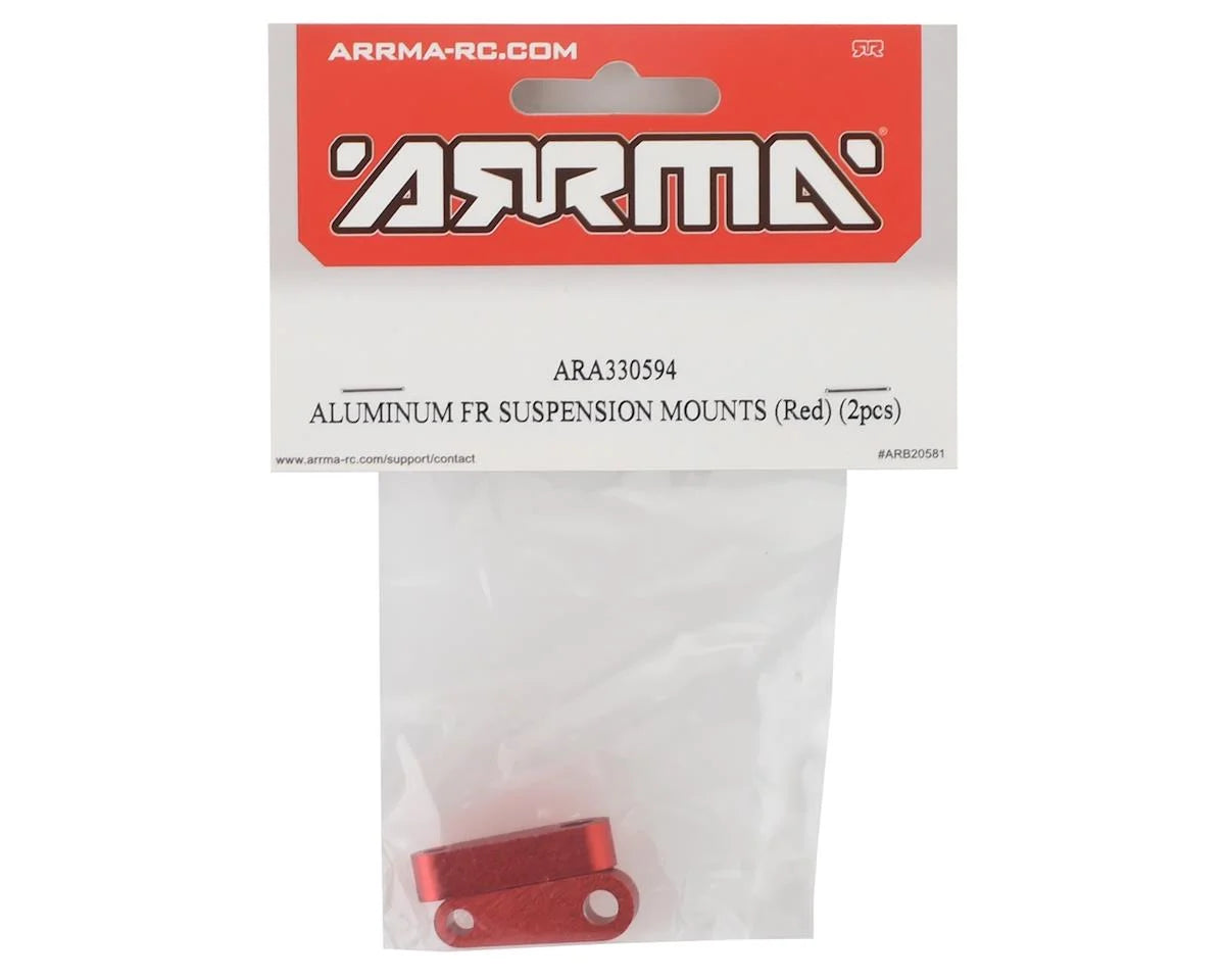 Arrma Kraton/Outcast 8S Aluminum Front Suspension Mounts (Red) (2) 5/5 Rating
