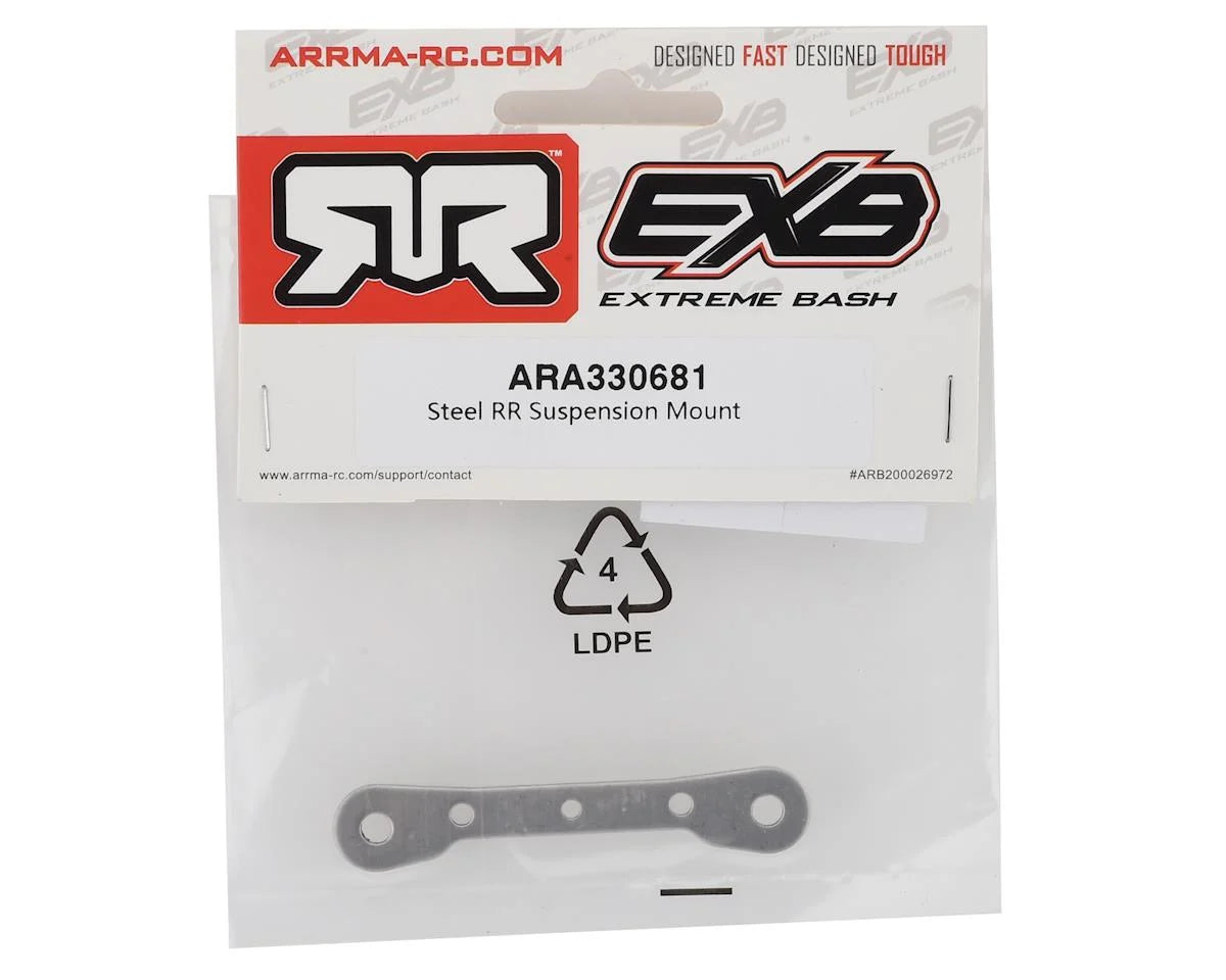 Arrma Kraton EXB Steel Rear/Rear Suspension Mount