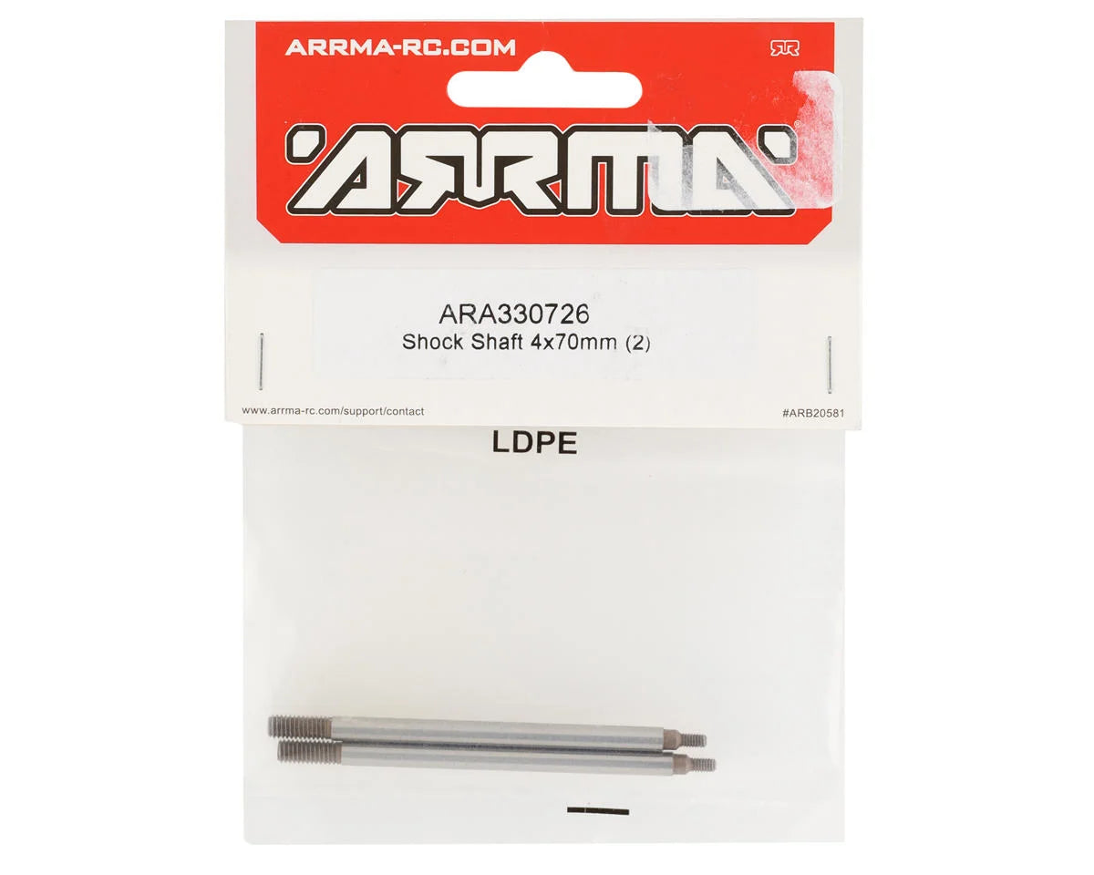 Arrma Typhon Shock Shaft (2) (4x70mm)