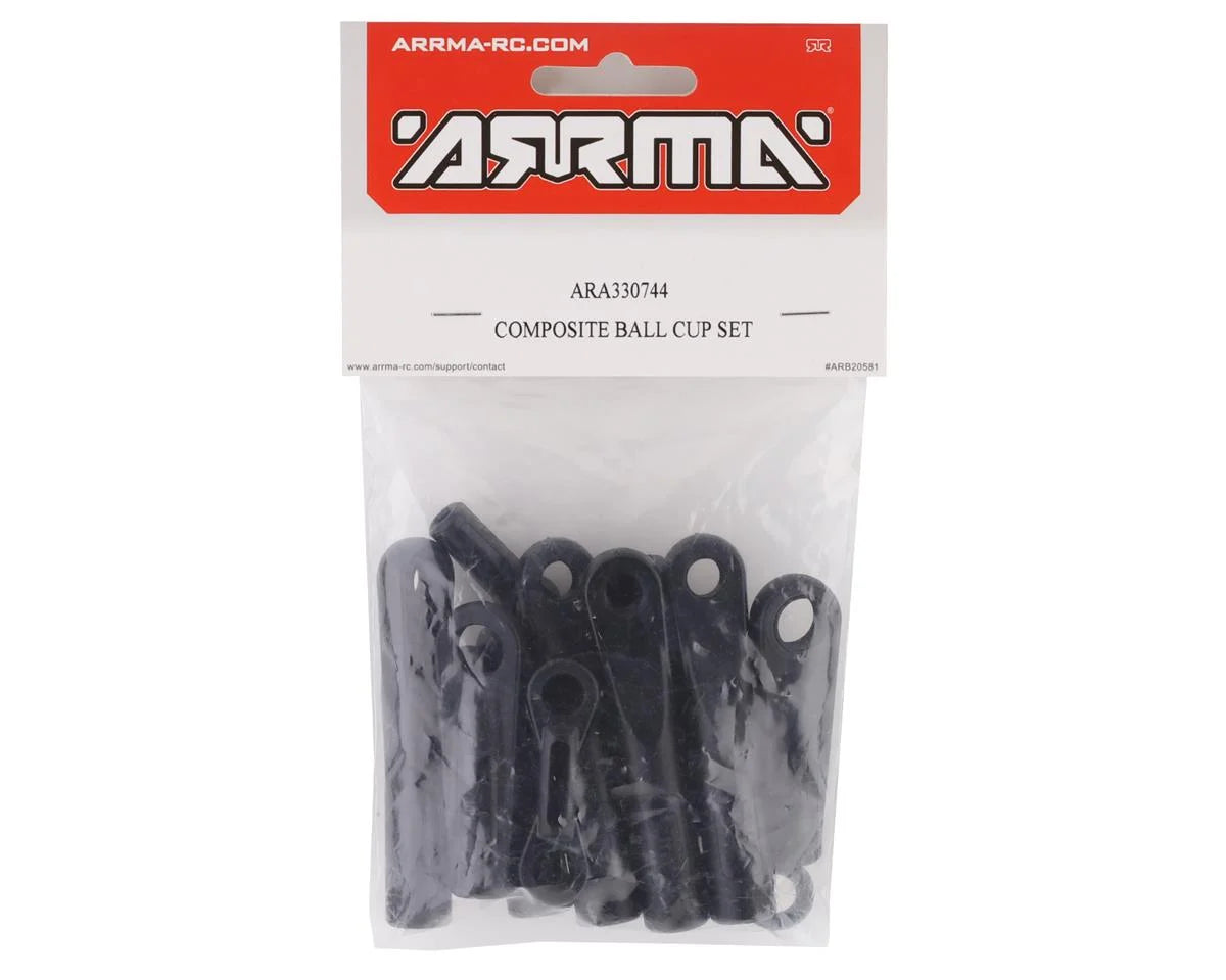 Arrma Kraton/Outcast 8S Composite Ball Cup Set
