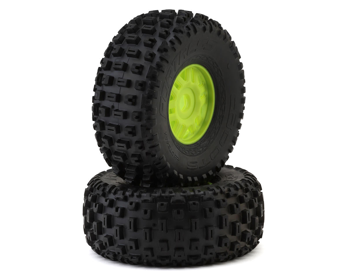 Arrma Mojave - 6S BLX dBoots "Fortress" Pre-Mounted Tire Set (2)