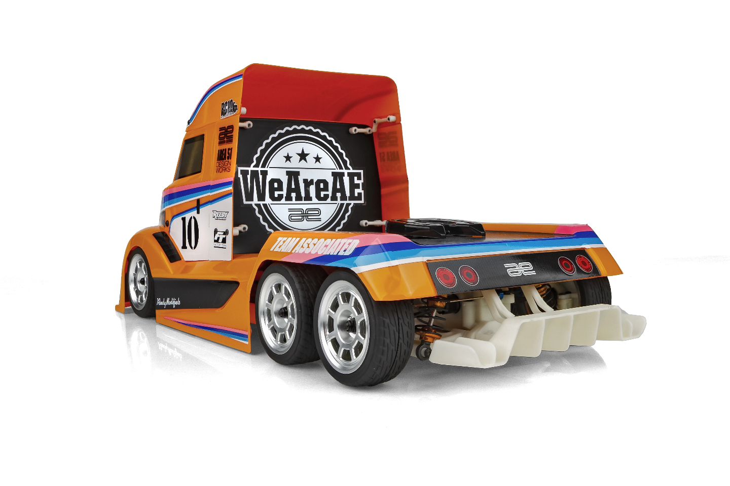 Team Associated 1/10 RC10 6X6 American Custom Semitruck Kit