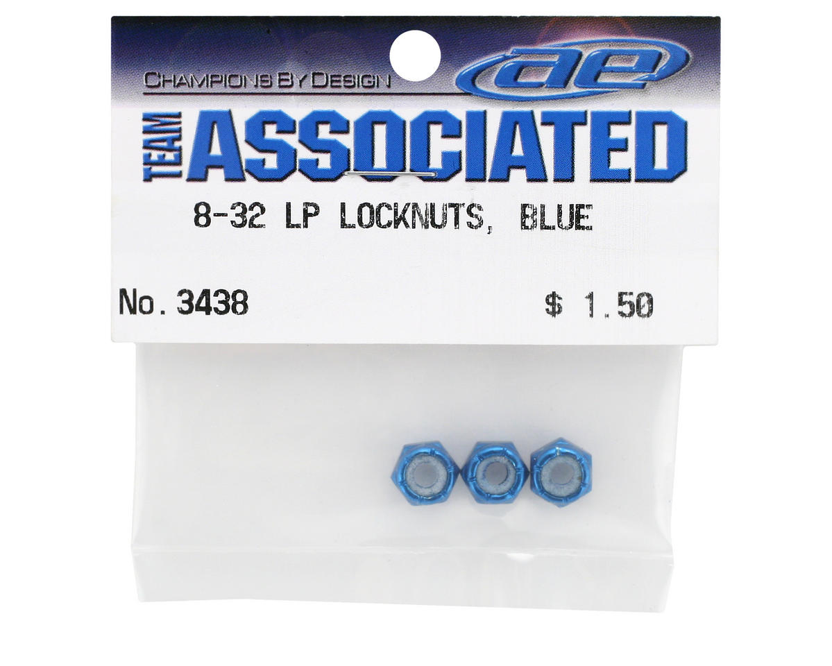 Team Associated Locknut, Aluminum Axle 8-32 (3)