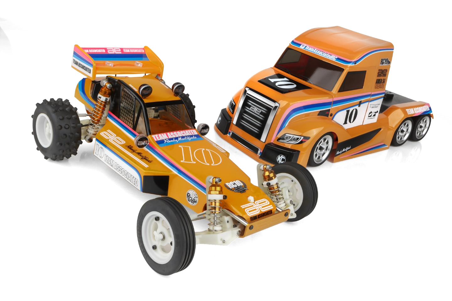 Team Associated 1/10 RC10 6X6 American Custom Semitruck Kit