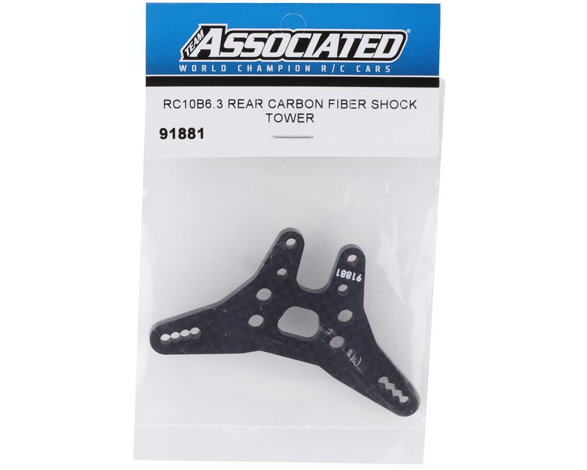 Team Associated RC10B6.3 Carbon Fiber "Wide Gull-Wing" Rear Shock Tower