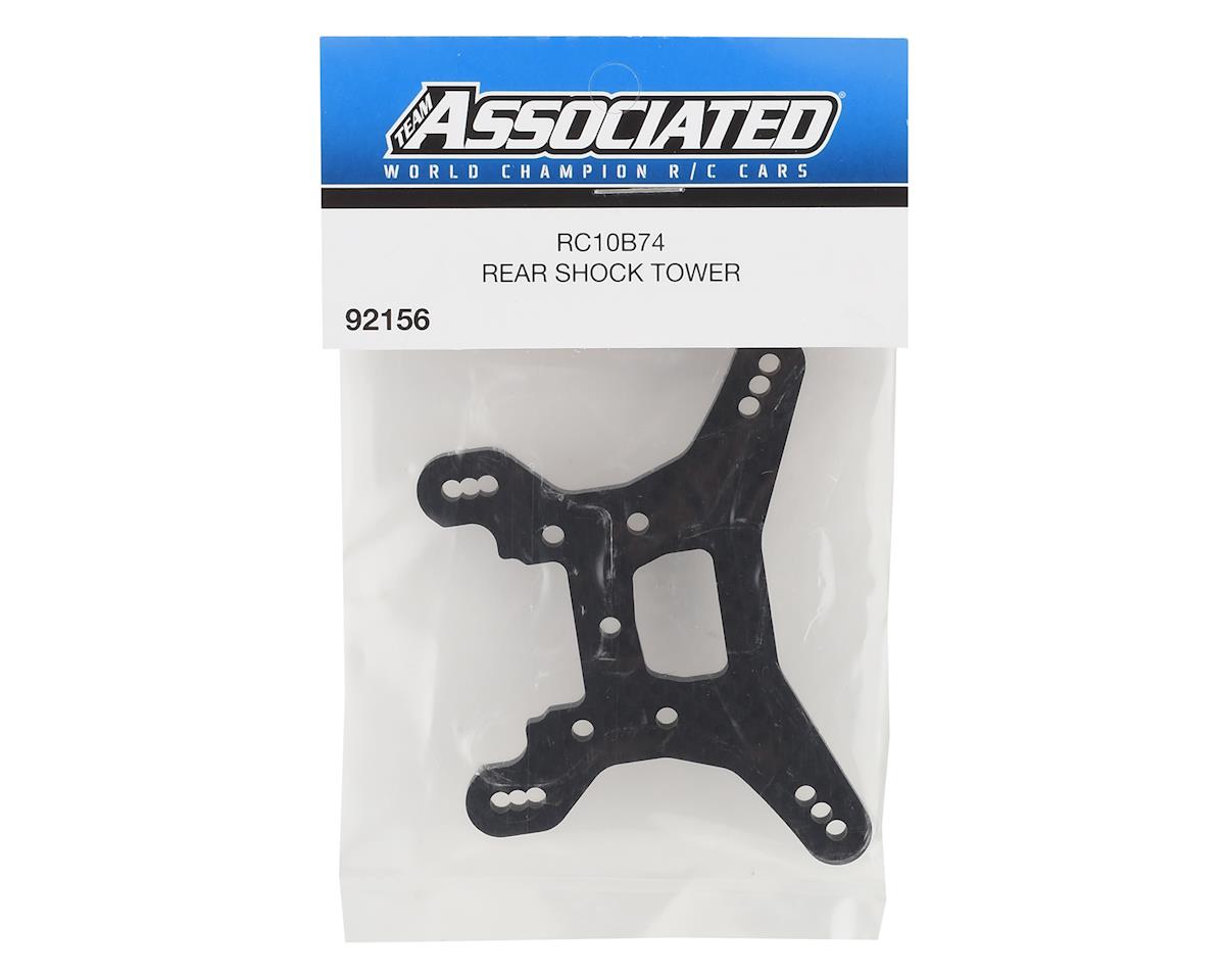 Team Associated RC10B74 Carbon Fiber Rear Shock Tower
