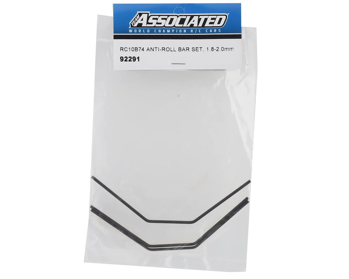 Team Associated RC10B74.2 Rear Anti-roll Sway Bars