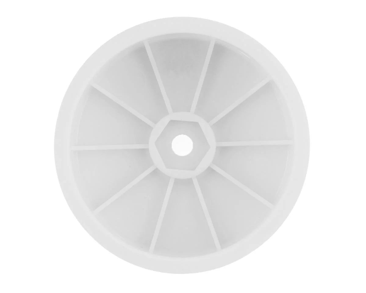 Team Associated 12mm Hex 2.2 4WD Front +1.5mm Buggy Wheels (2) (B74) (White)
