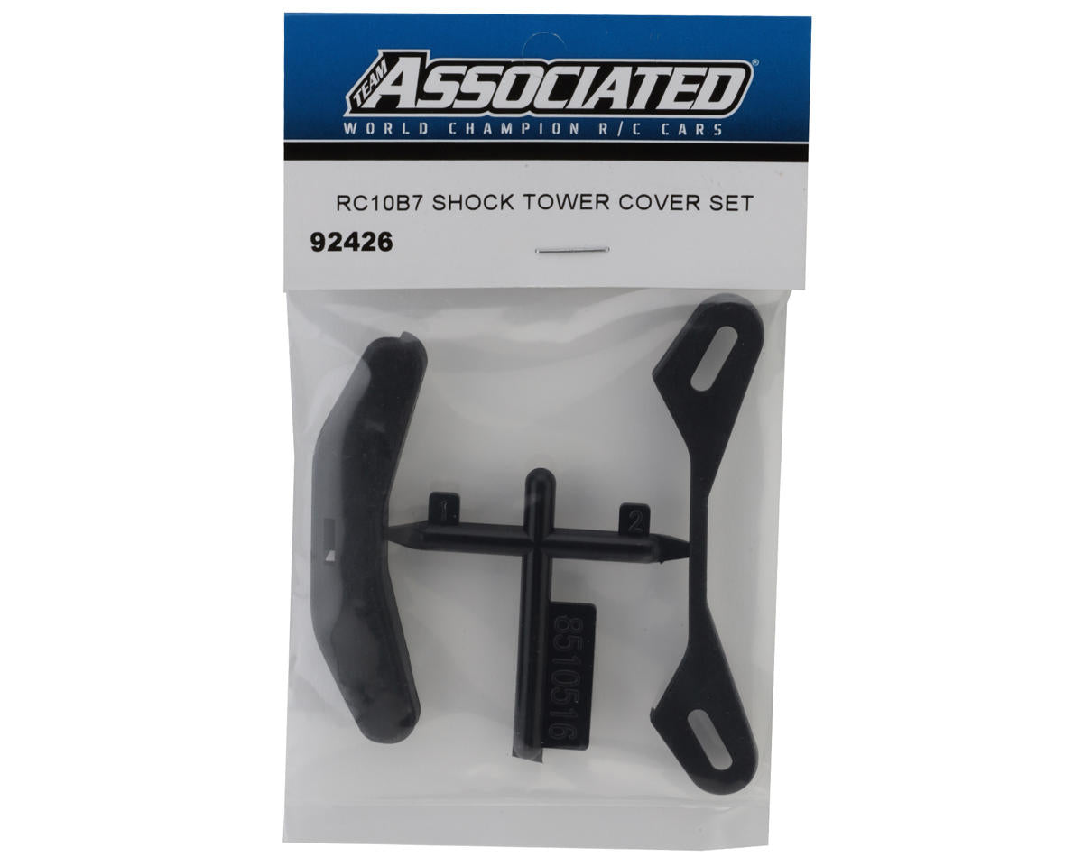 Team Associated RC10B7 Shock Towers Covers (2)