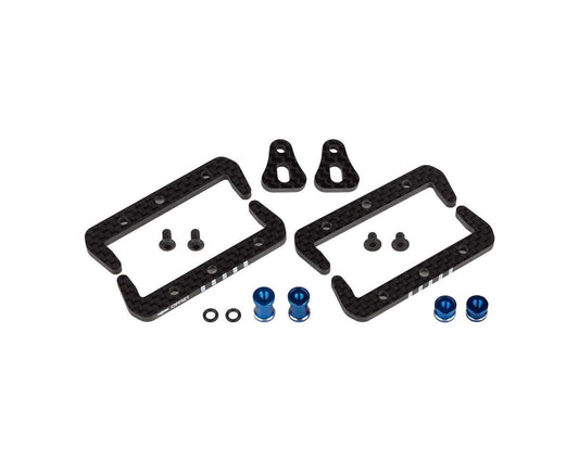 Team Associated RC10B7/B7D/SC7/T7 Factory Team Carbon Fiber Battery Mount Set