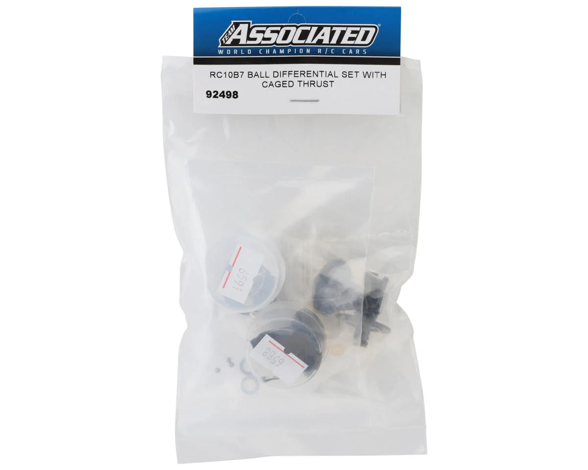 Team Associated RC10B7D Ball Differential Set w/Caged Thrust Bearing