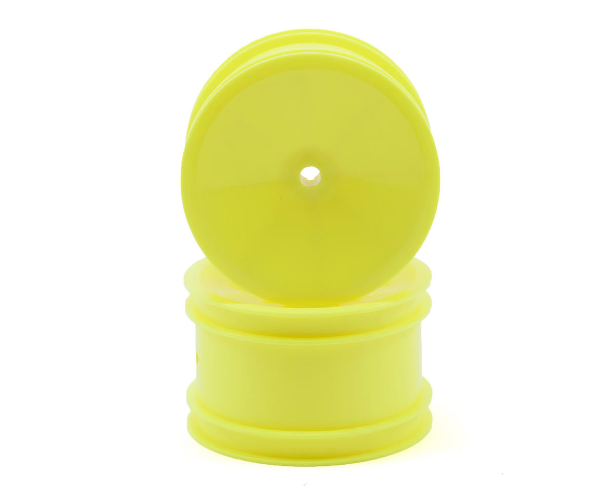 *CLEARANCE* Team Associated 2.2 Rear Wheel (Yellow) (2) (B4/B44) (Pins)