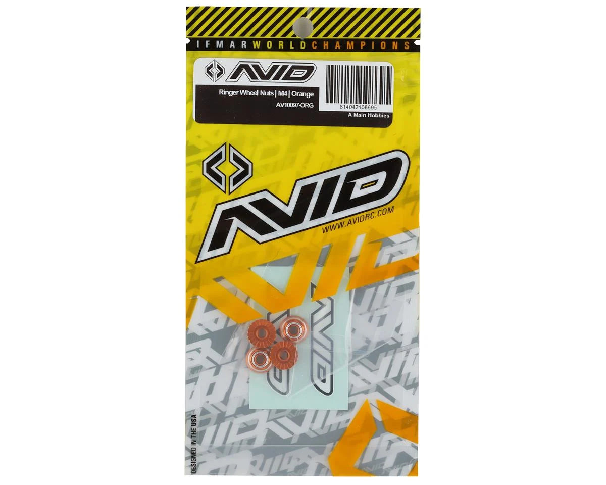 Avid RC Ringer 4mm Wheel Nuts