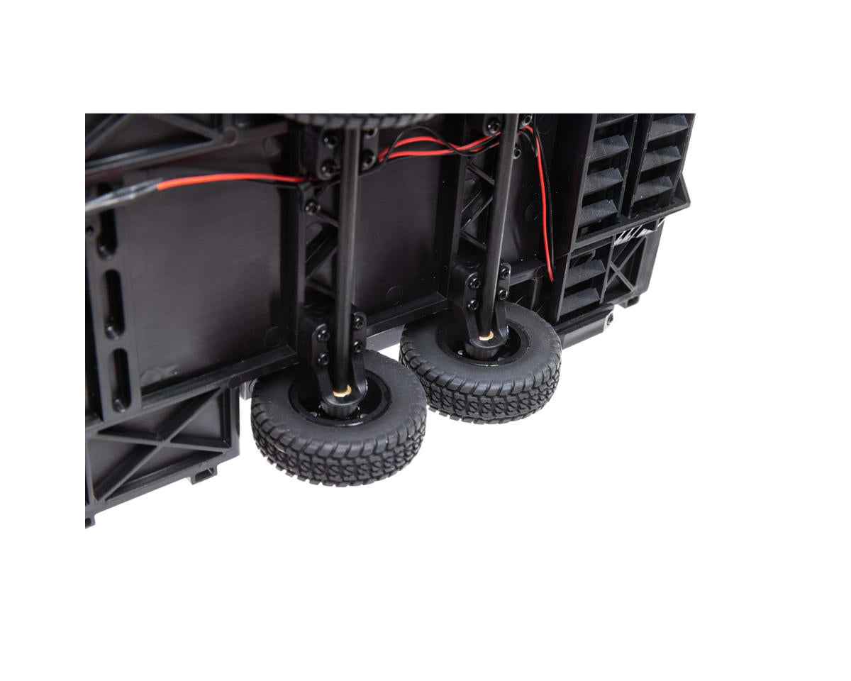 Axial SCX24 Flat Bed Mini Vehicle Trailer w/LED Taillights
