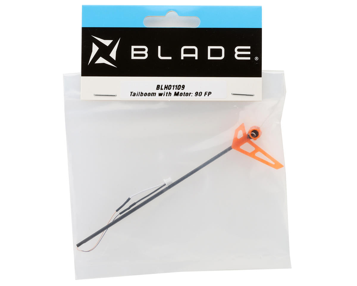 Blade Revolution 90 FP Tail Boom (Orange) w/Motor & Fin
