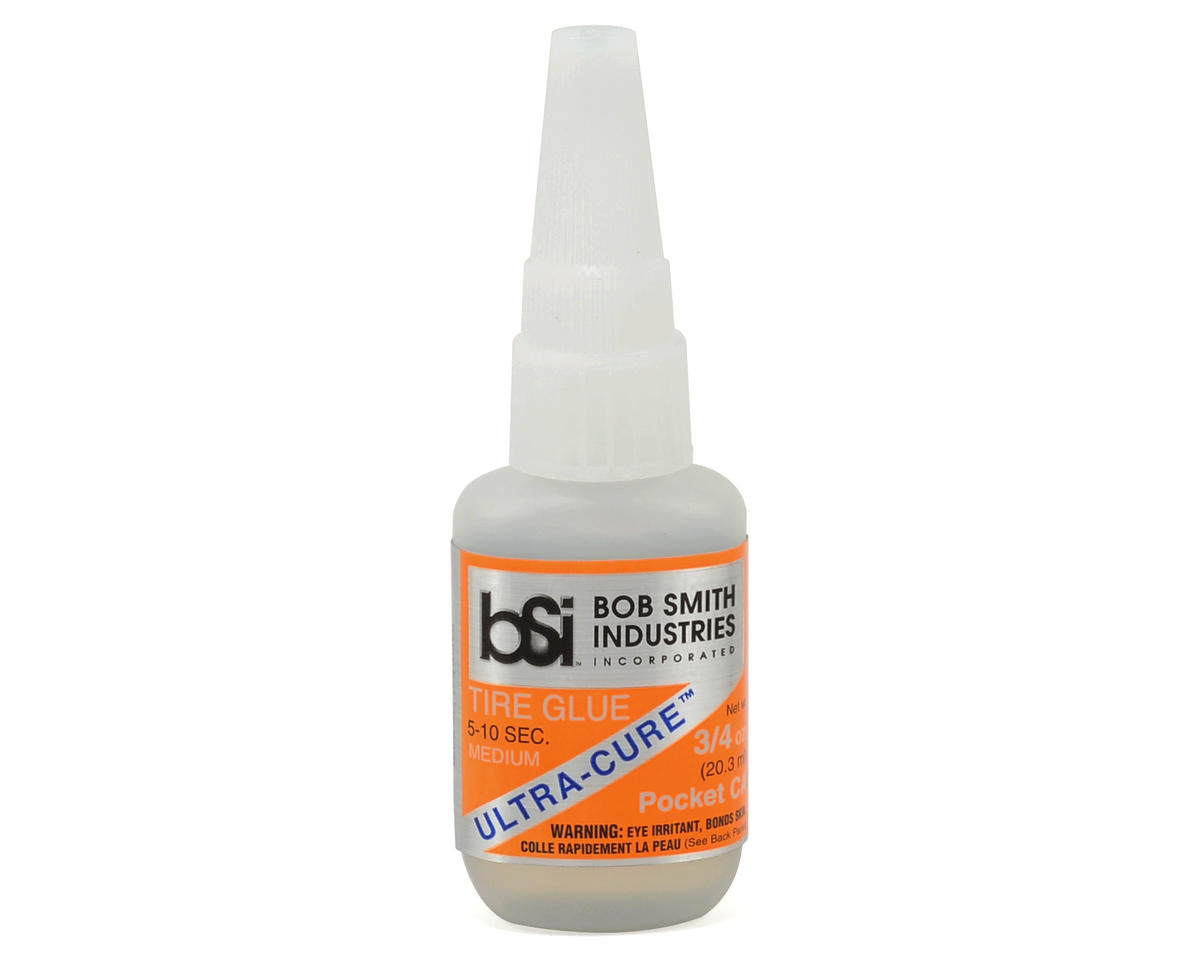 BSI ULTRA-CURE Medium CA Tire Glue w/Pin Cap (20.3ml)