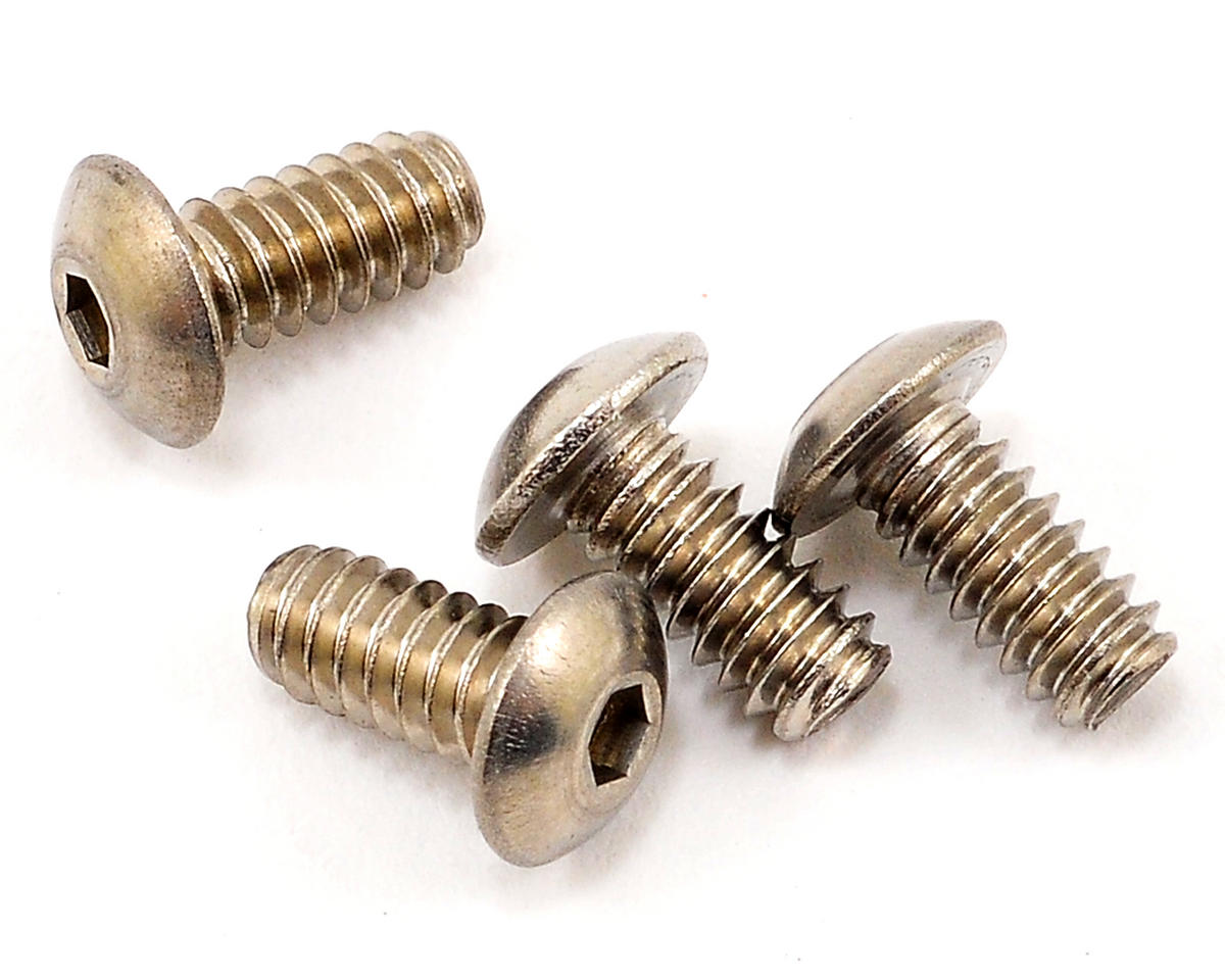 4-40 x 1/4" Stainless Steel Button Head Screw (4) CRC