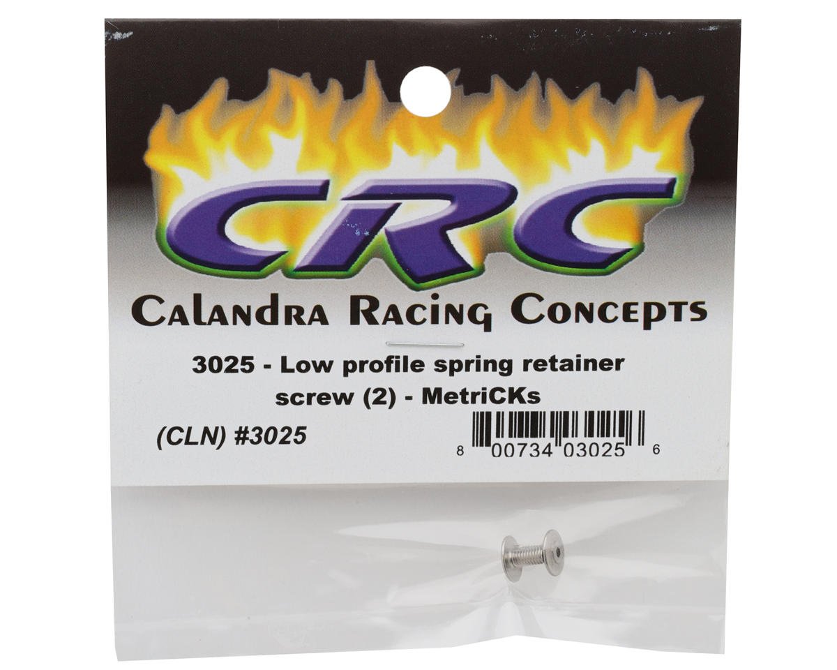 CRC MetriCKs Low Profile Spring Retainer Screws (2) #3025