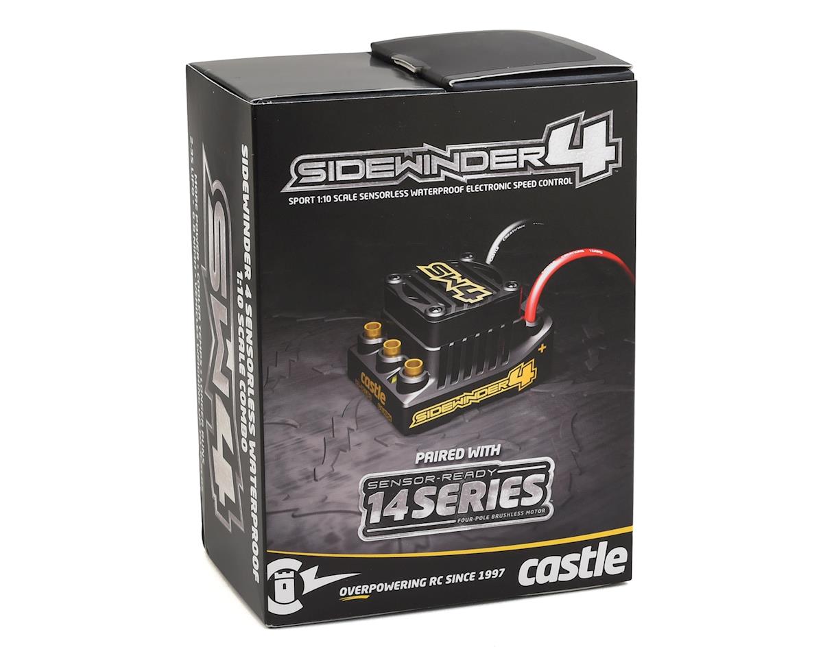 Castle - Sidewinder 4 ESC SCT Edition 1410 Motor Combo