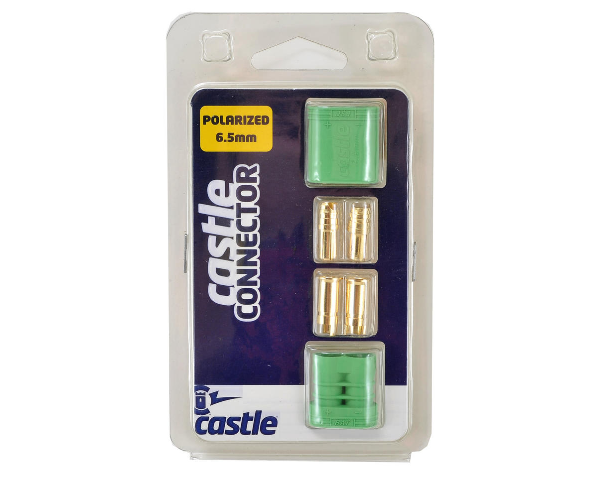 Castle Creations 6.5mm Polarized Bullet Connector Set