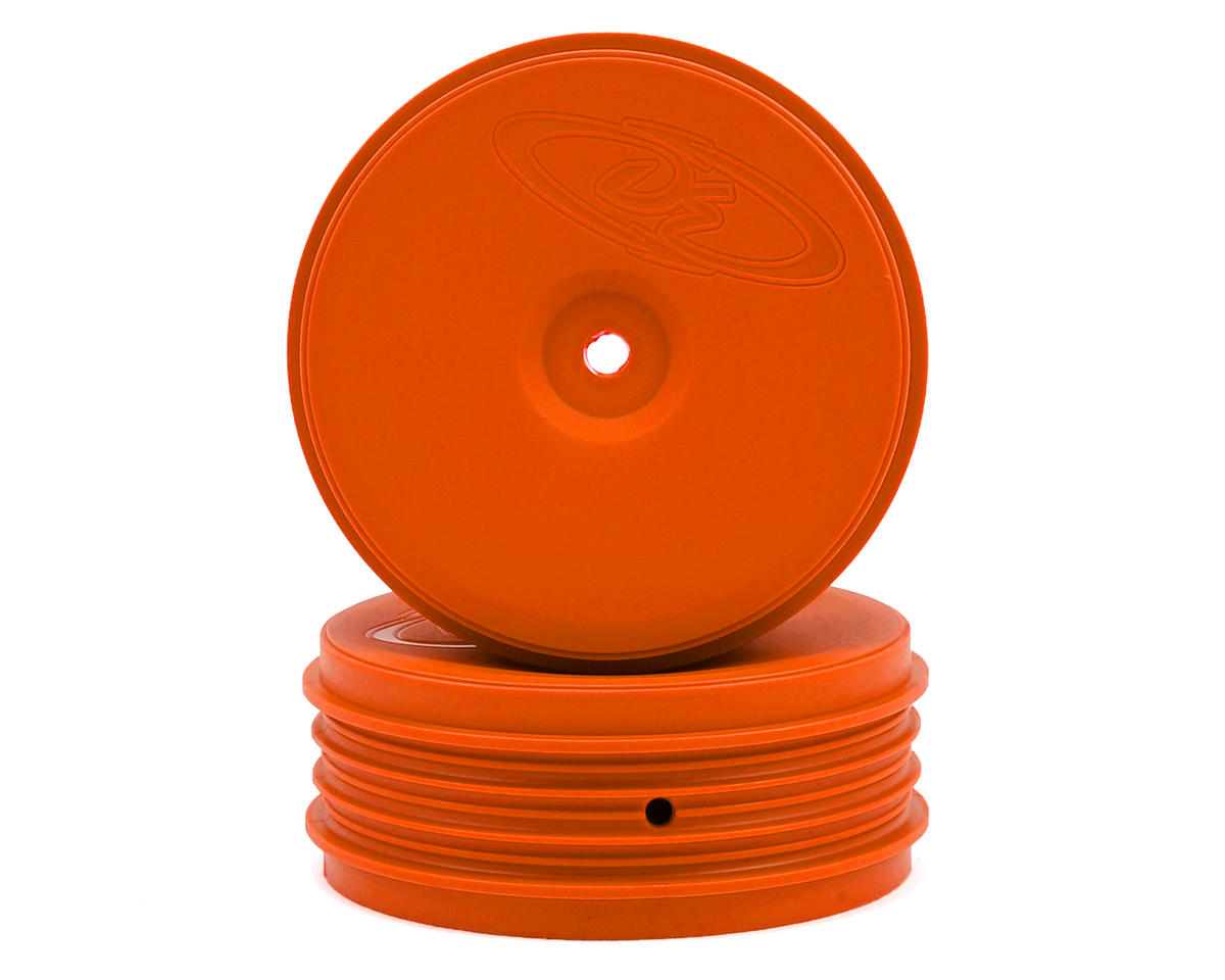 DE Racing Speedline PLUS 2.4 1/10 Buggy Front Wheel (2) (Orange) w/12mm Hex (B6/RB6) 5/5 Rating