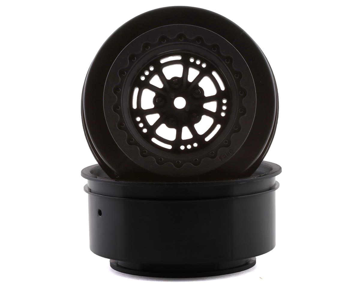 Drag Race Concepts - AXIS 2.2/3.0" Drag Racing Rear Wheels w/12mm Hex (Black) (2)