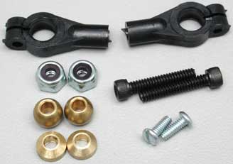 Dubro 4-40 x 5/8 E/Z Adjust Ball Link for 4-40 Rods (Short) w/Hardware (2/pkg)