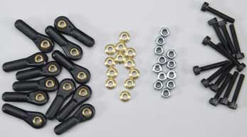 Dubro 3MM Heavy Duty Ball Links (12/PKG)