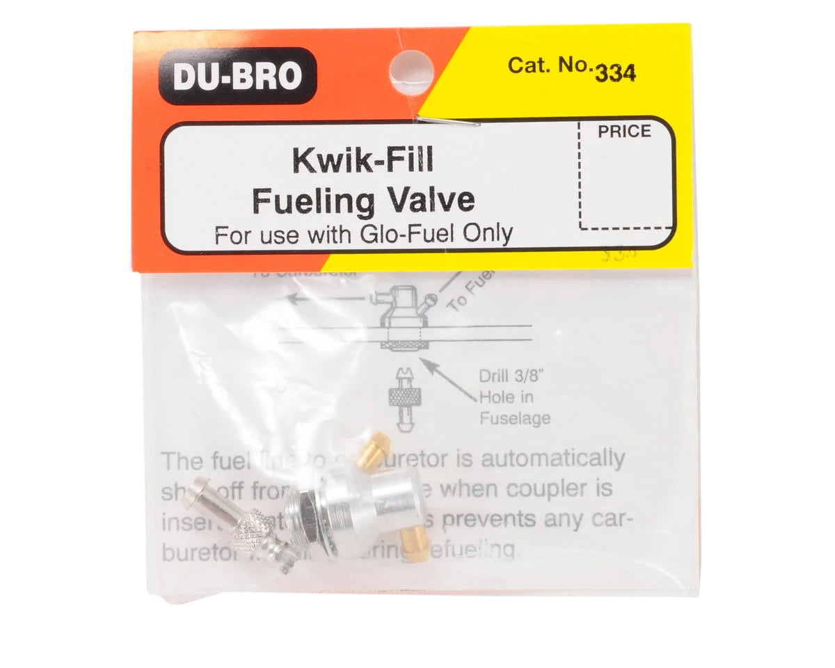 DuBro Kwik-Fill Fueling Valve (Glow)